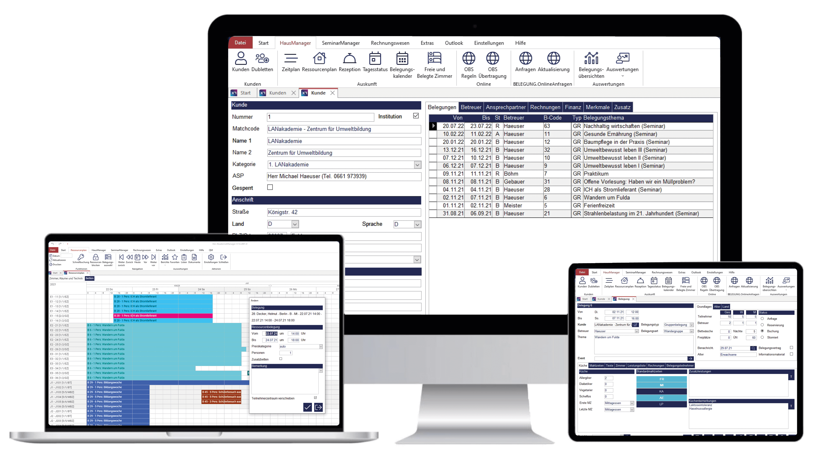 Belegungssoftware und Gruppenhausmanager für eine bessere Auslastung. Optimieren Sie jetzt Ihre Gruppenhaus Verwaltung und deine Hauswirtschaft. Gruppenhausmanager der HausManager